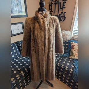 Vintage full length Kaplan fur Sz 8/10
